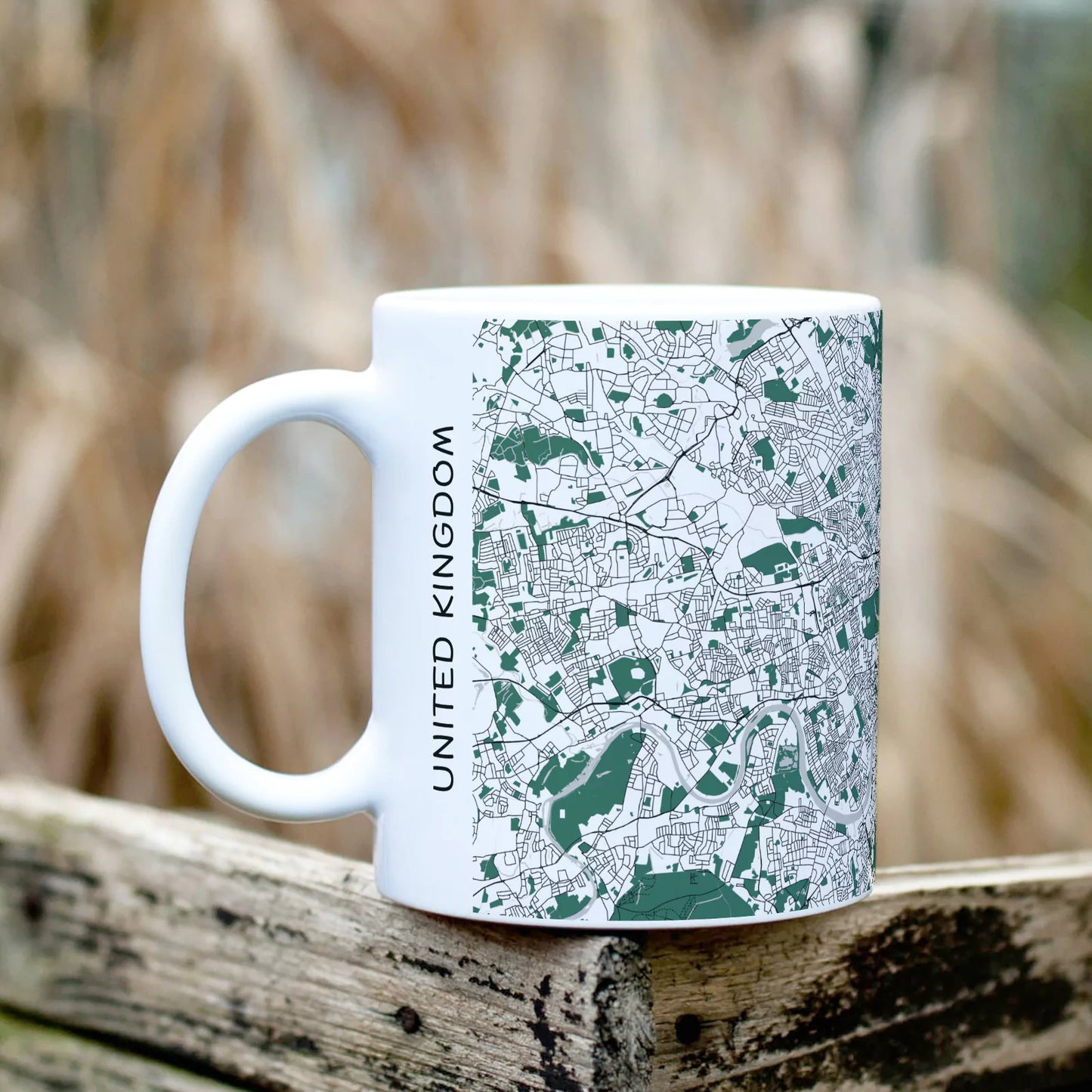 London - Térképes bögre