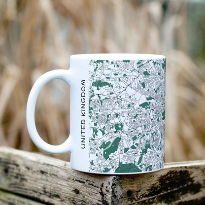 London - Térképes bögre