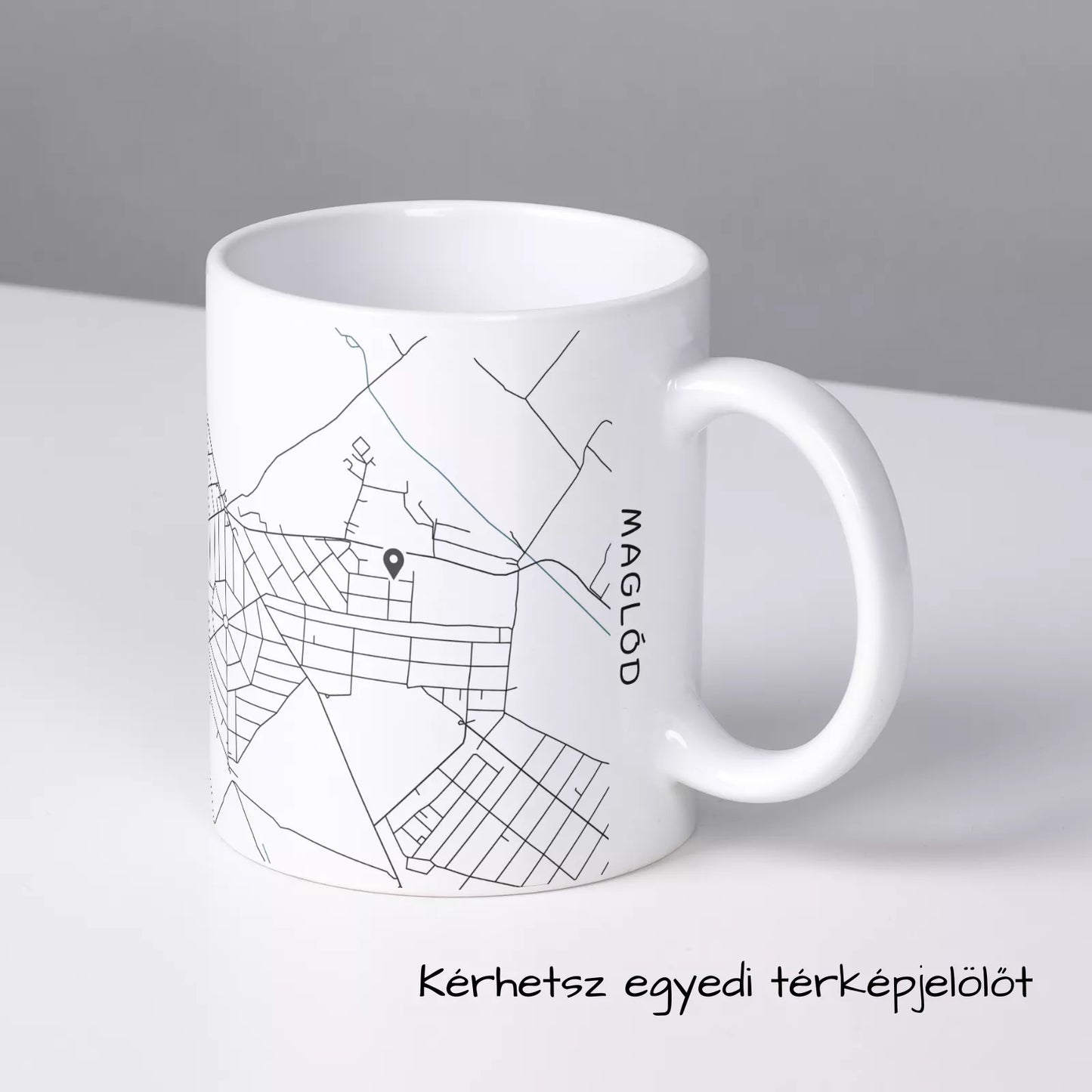 Maglód - Térképes bögre