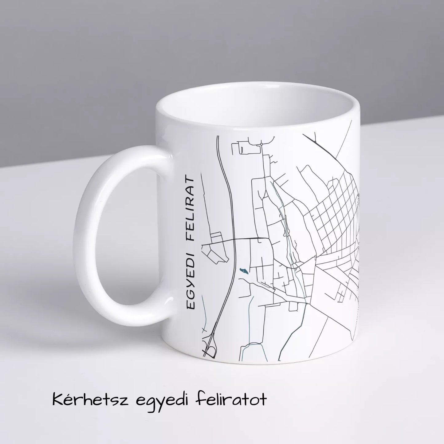 Maglód - Térképes bögre