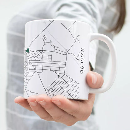 Maglód - Térképes bögre