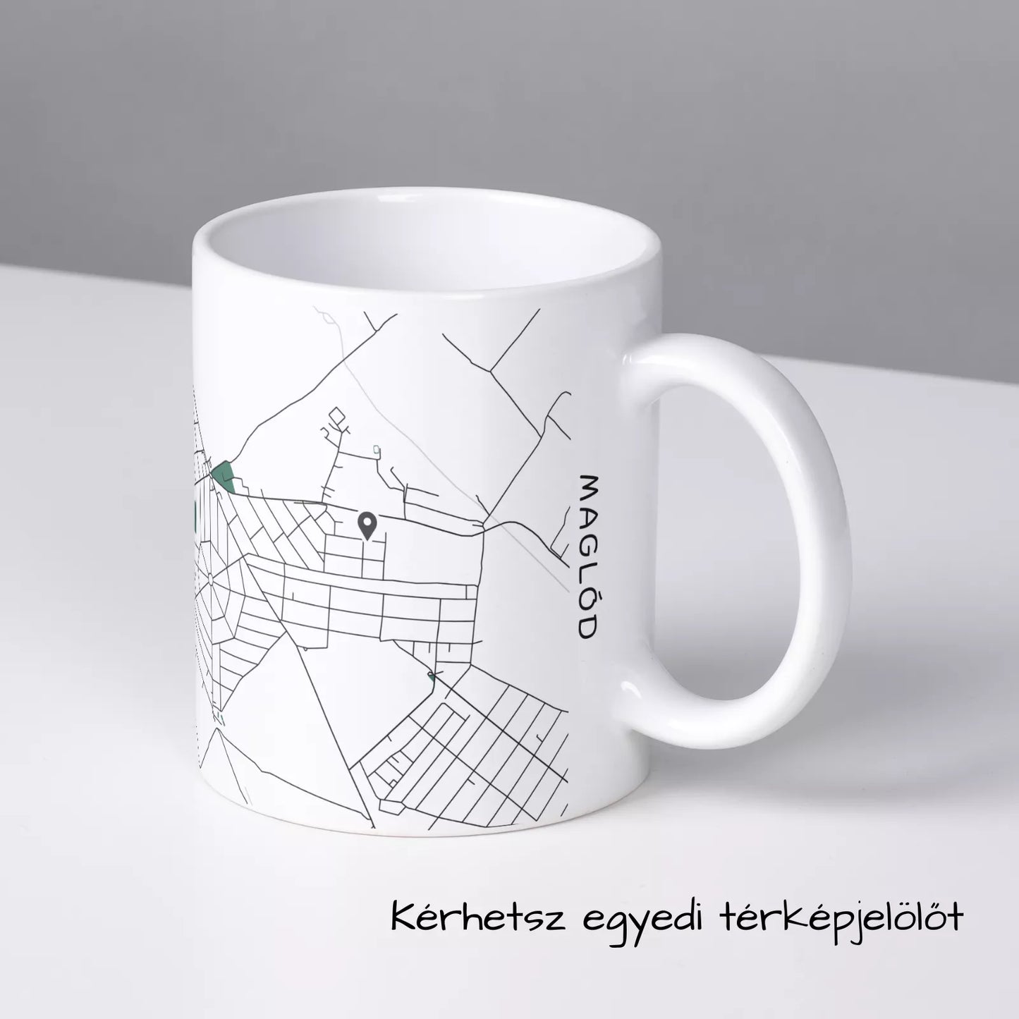 Maglód - Térképes bögre