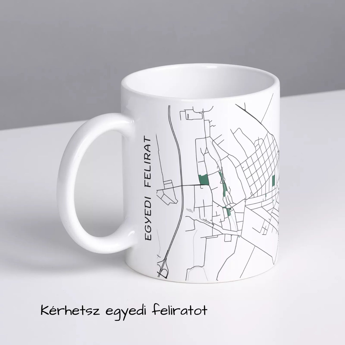 Maglód - Térképes bögre