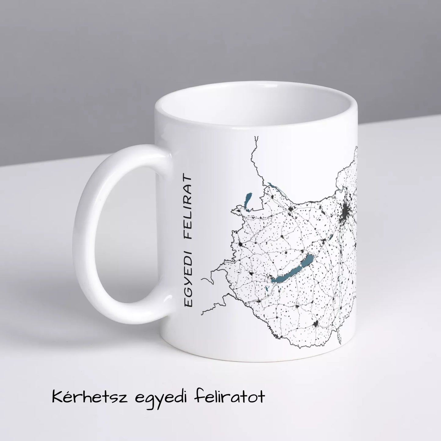 Magyarország - Térképes bögre