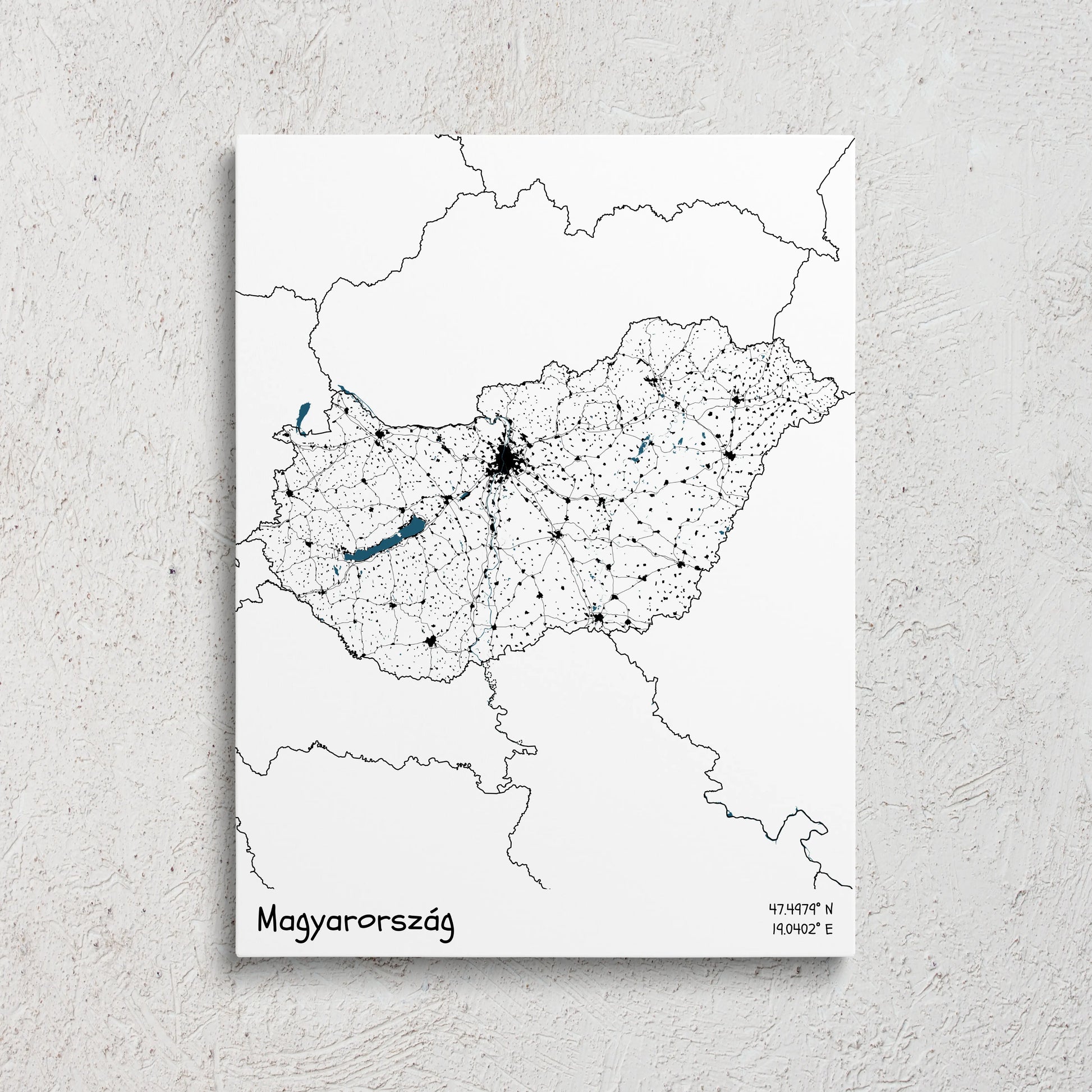 Magyarország vászonkép