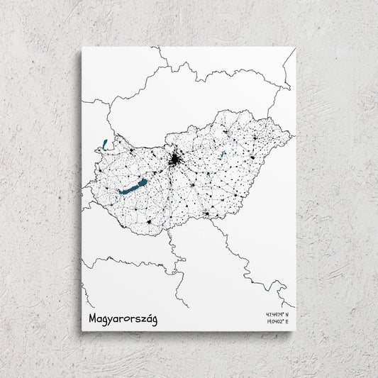 Magyarország vászonkép