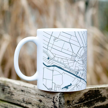 Makó - Térképes bögre