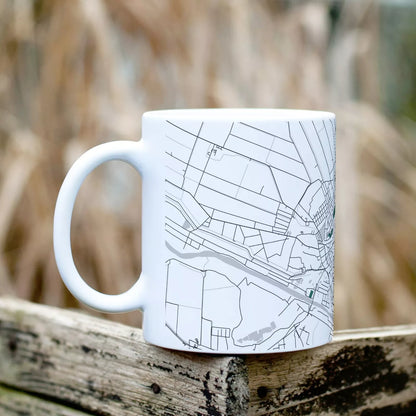 Makó - Térképes bögre