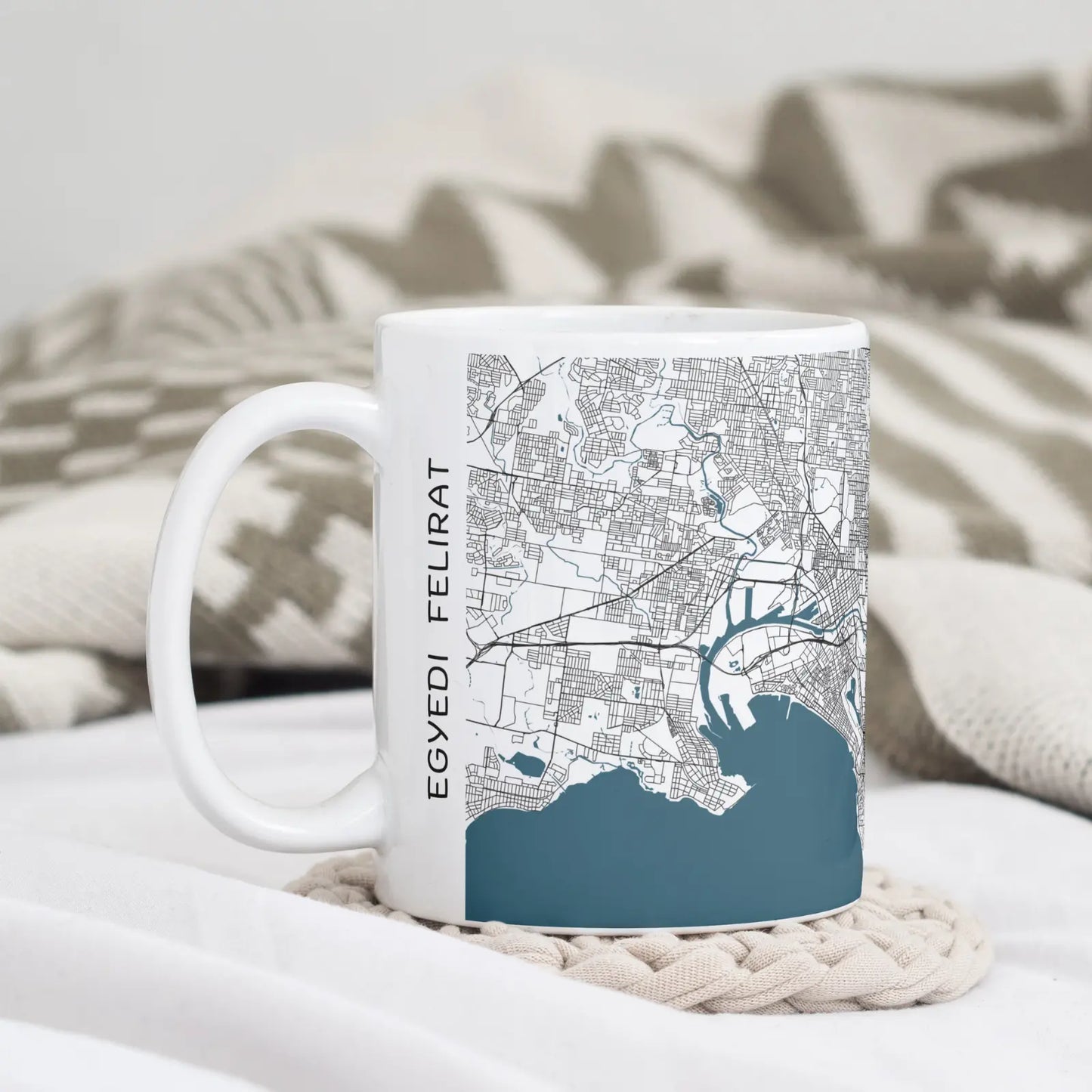 Melbourne - Térképes bögre