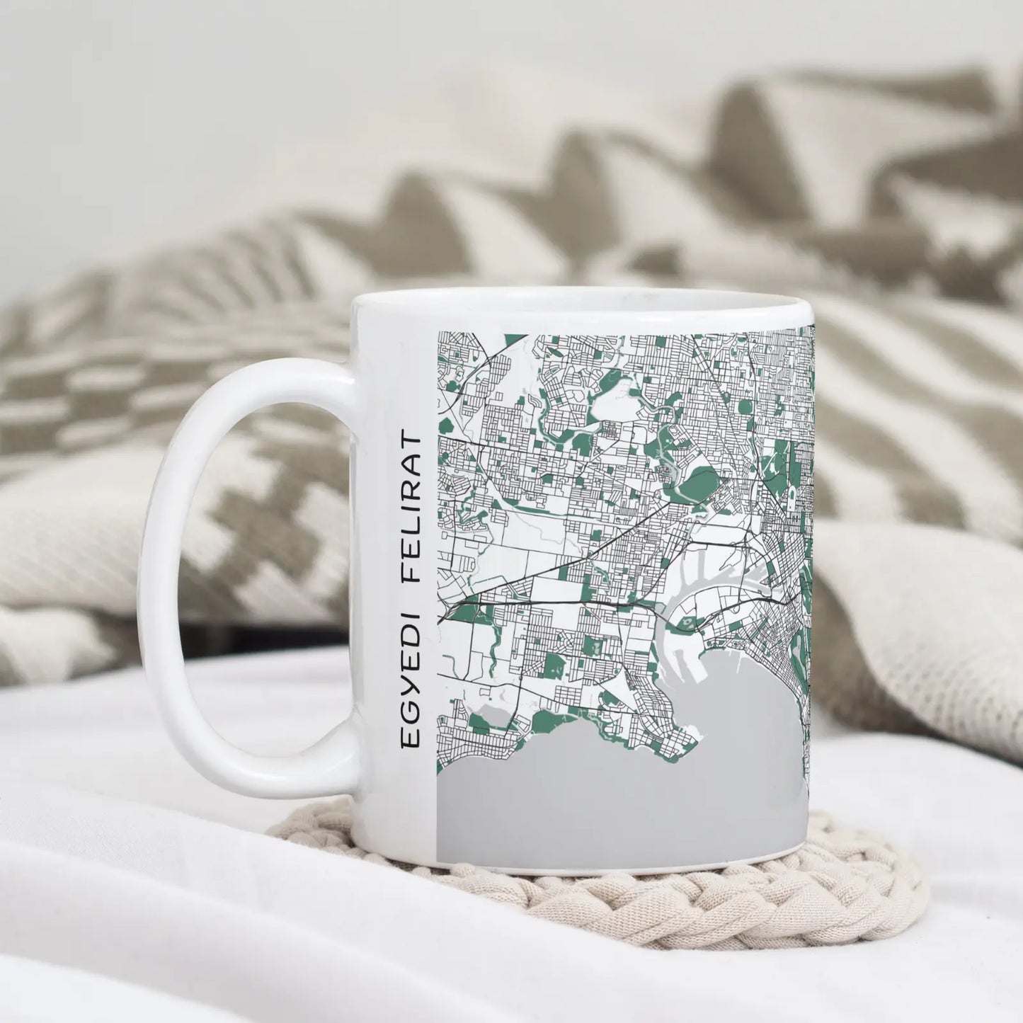 Melbourne - Térképes bögre