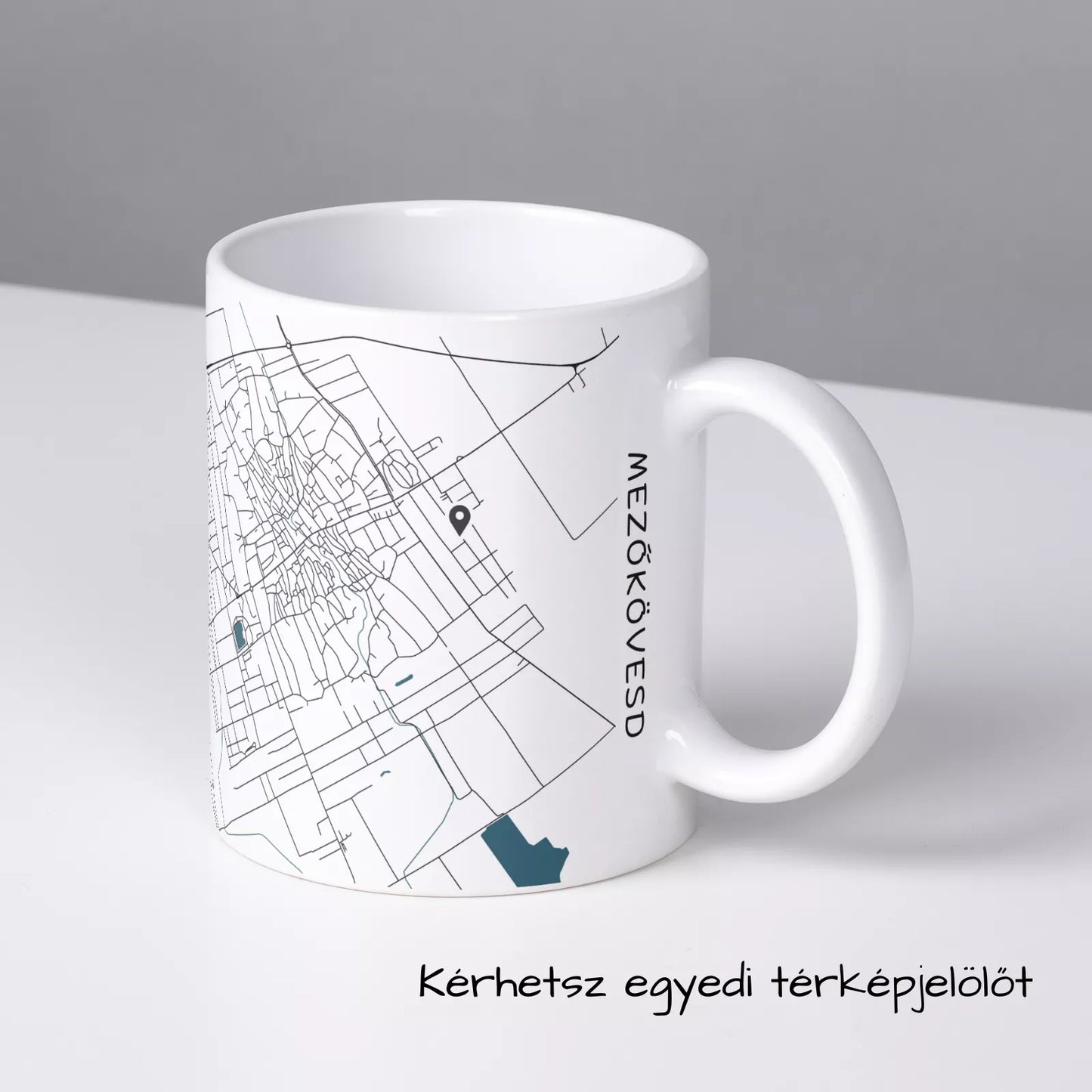 Mezőkövesd - Térképes bögre