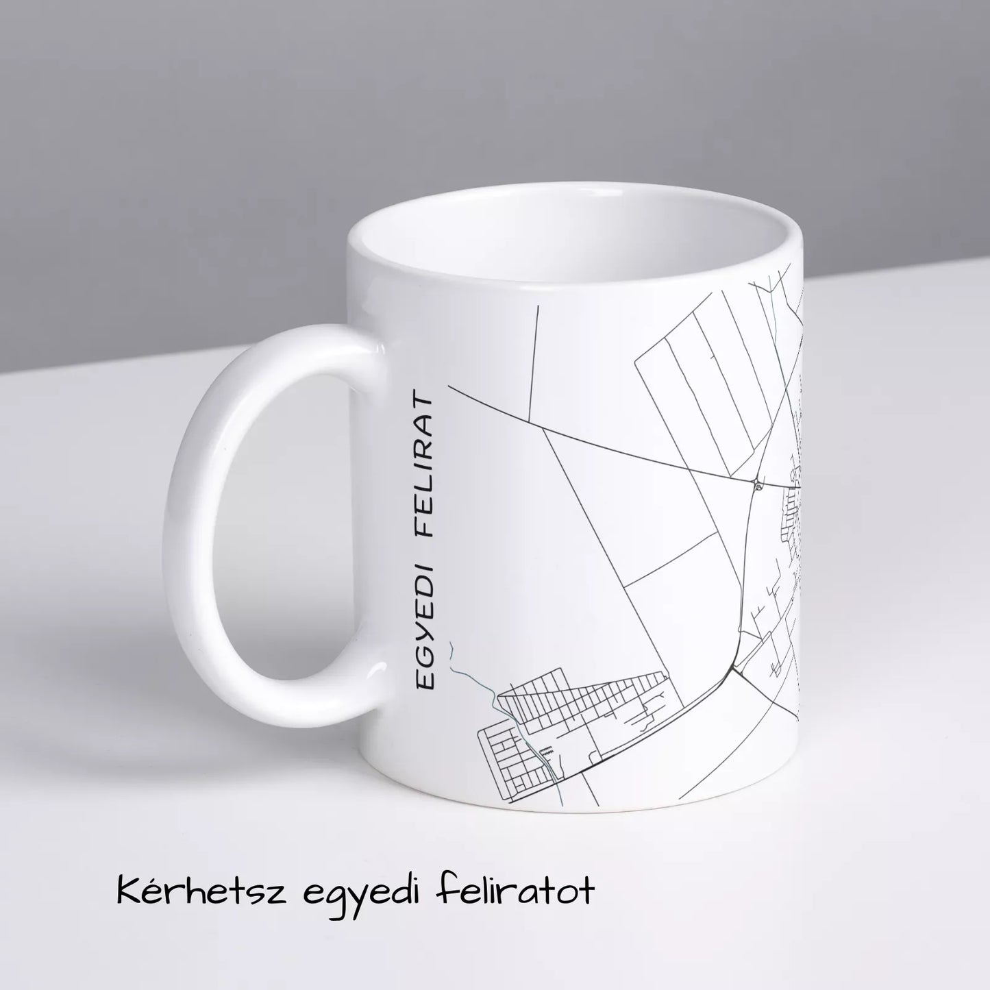 Mezőkövesd - Térképes bögre