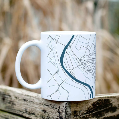 Mindszent - Térképes bögre