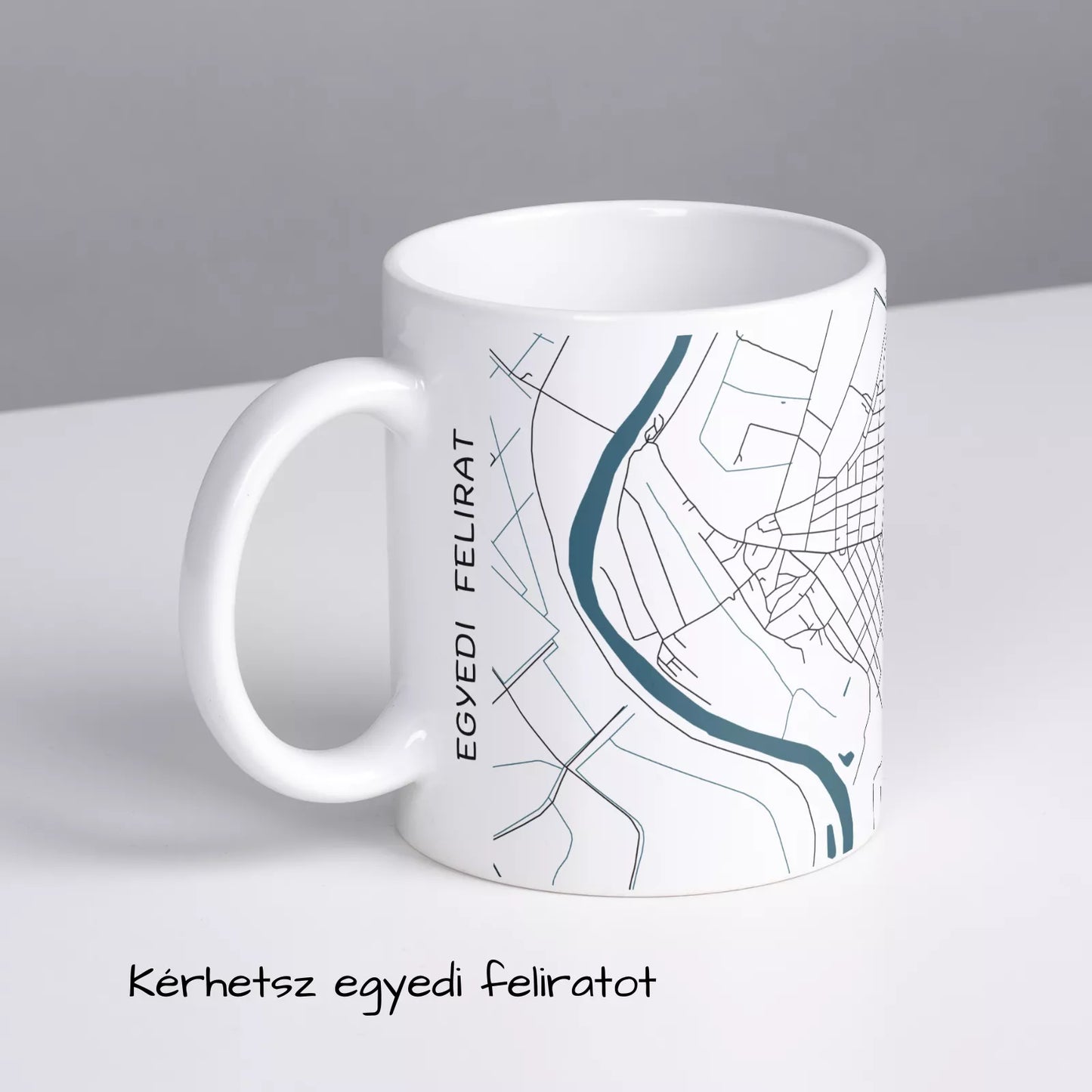 Mindszent - Térképes bögre