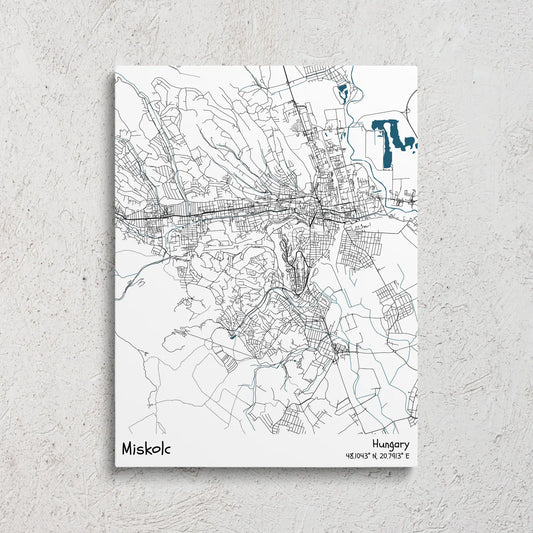Miskolc vászonkép