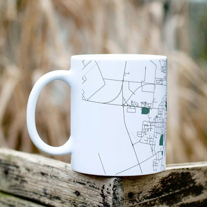 Mohács - Térképes bögre