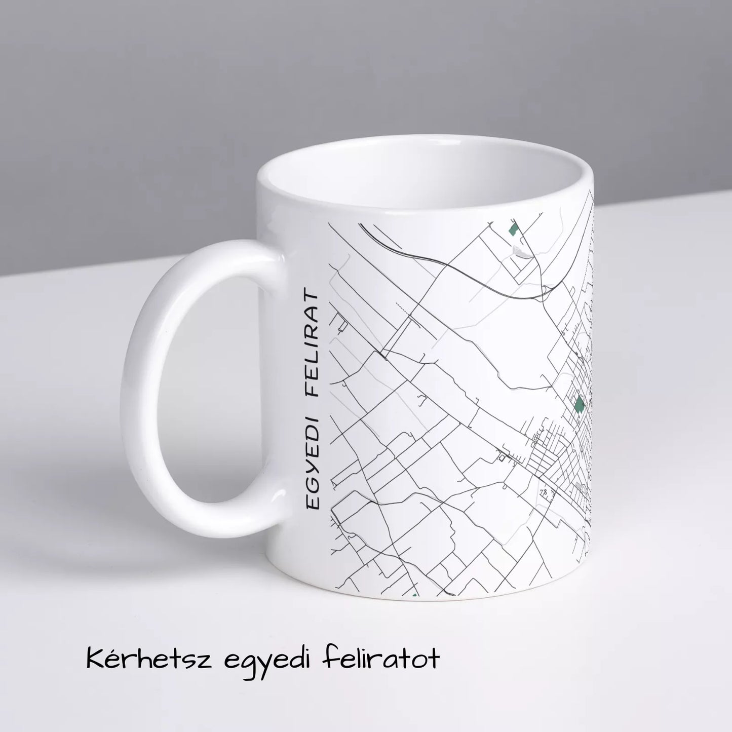 Monor - Térképes bögre