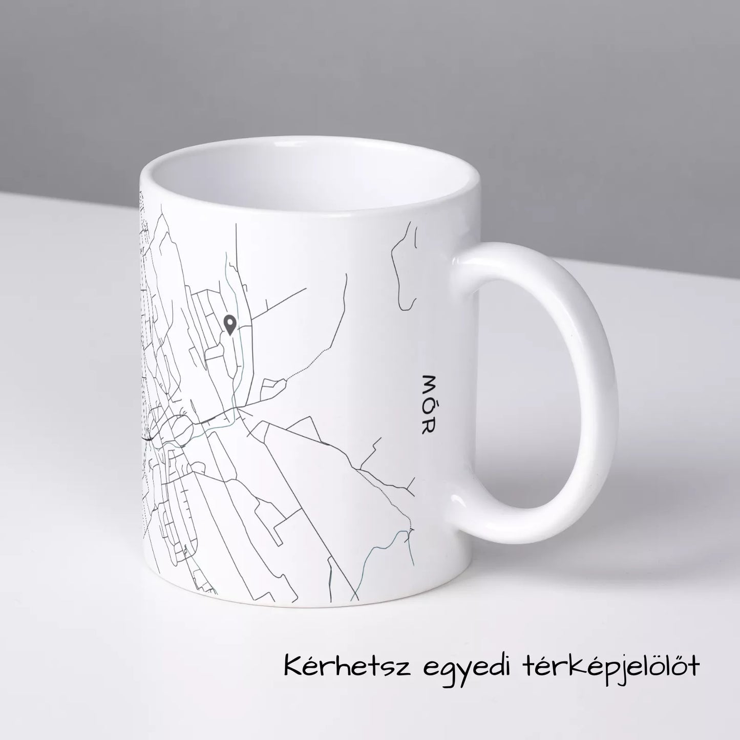 Mór - Térképes bögre