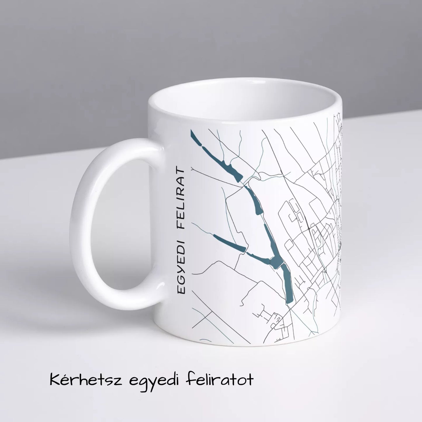 Mór - Térképes bögre