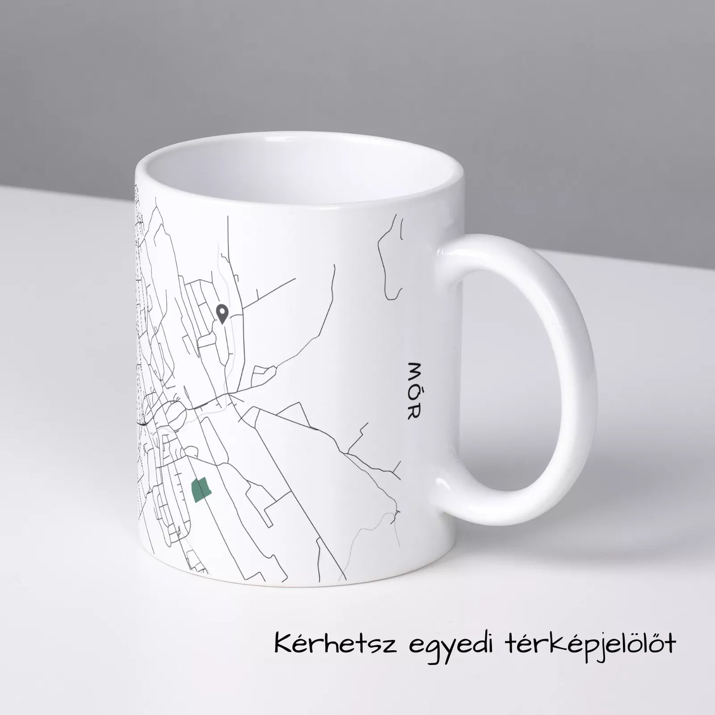 Mór - Térképes bögre