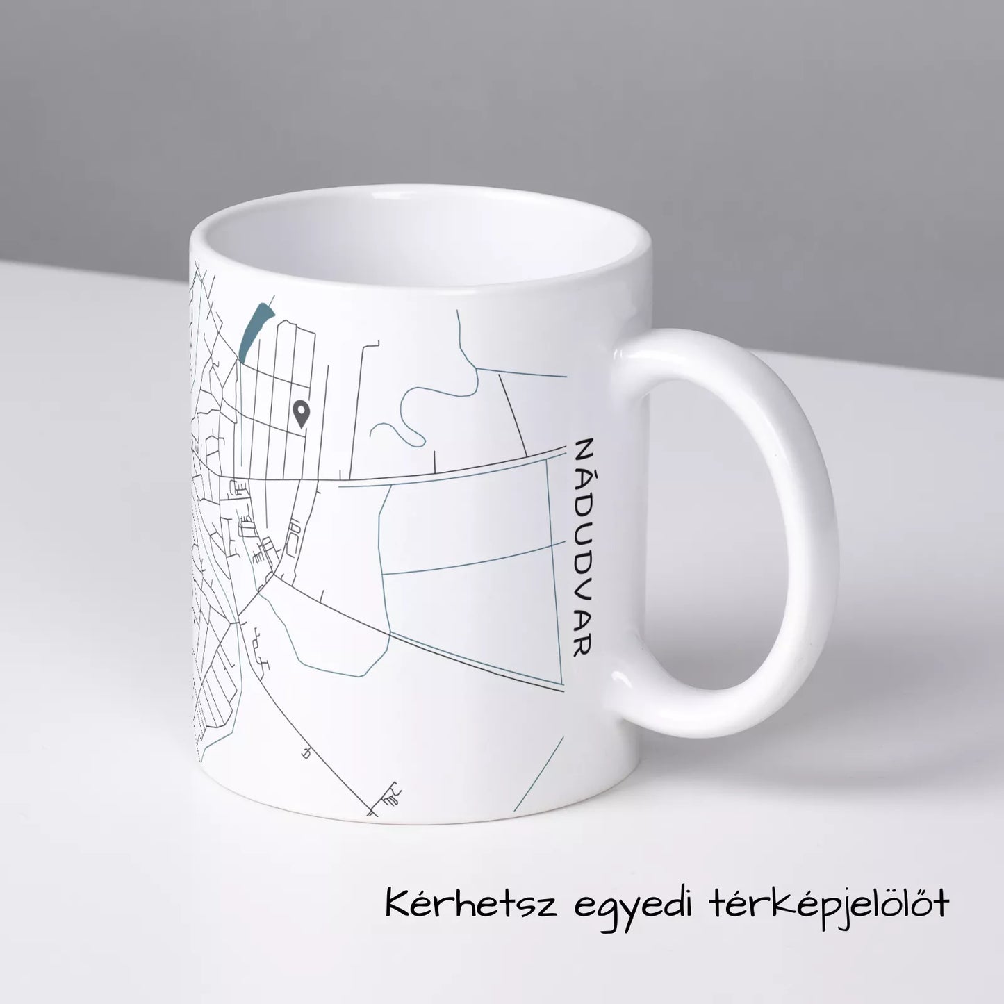 Nádudvar - Térképes bögre