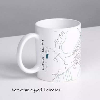 Nádudvar - Térképes bögre