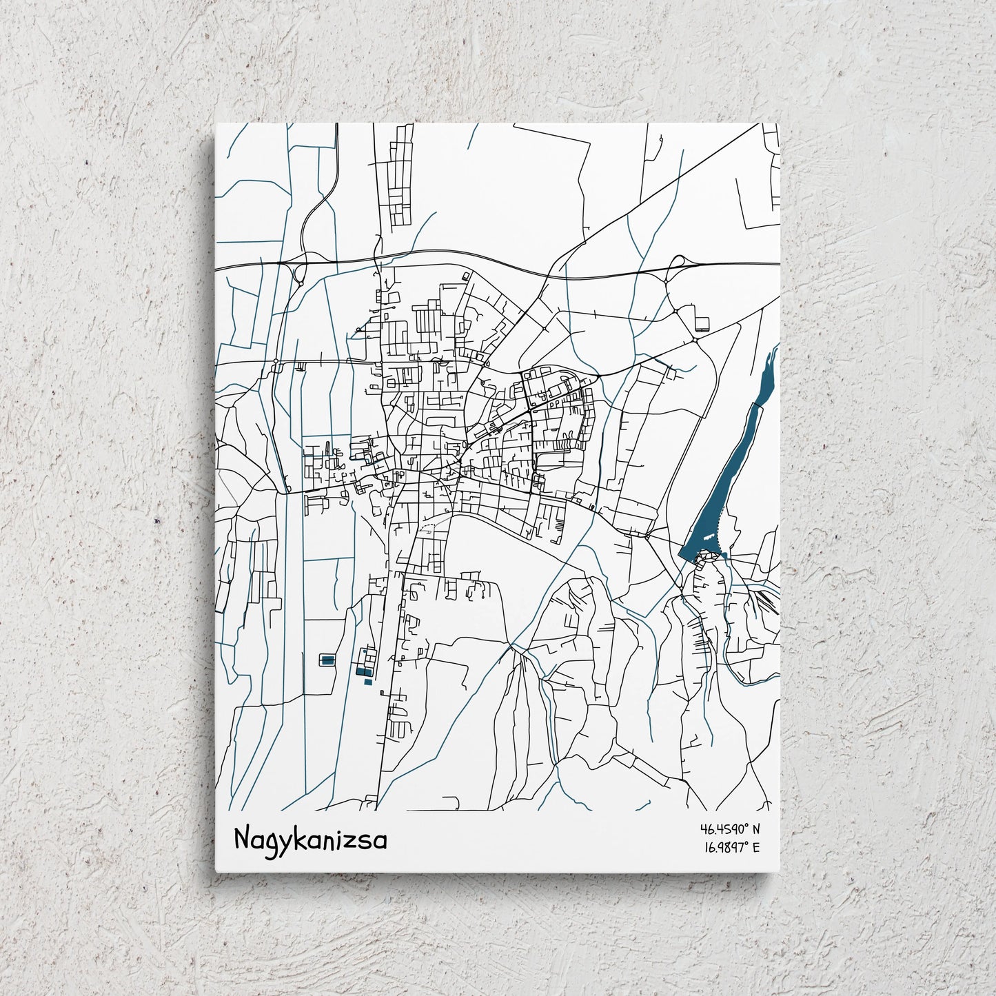 Nagykanizsa vászonkép