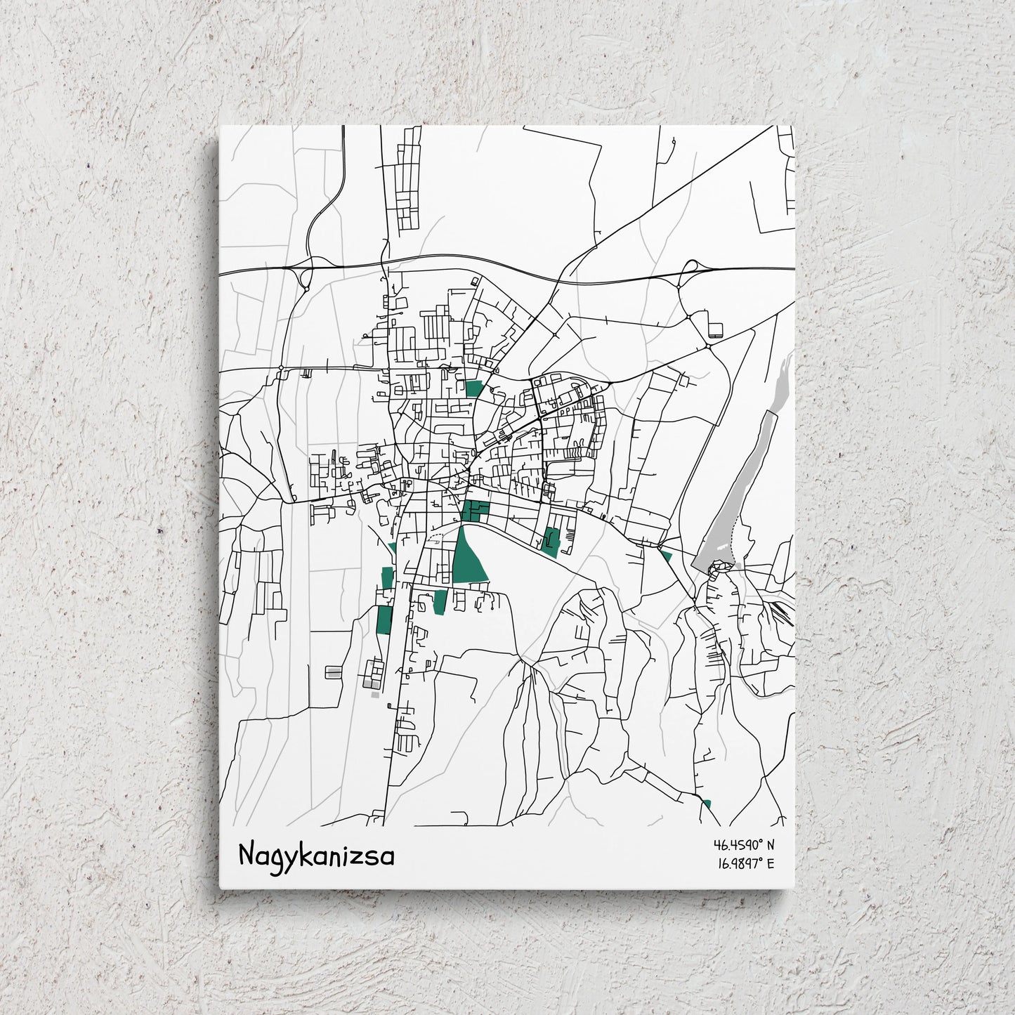 Nagykanizsa vászonkép