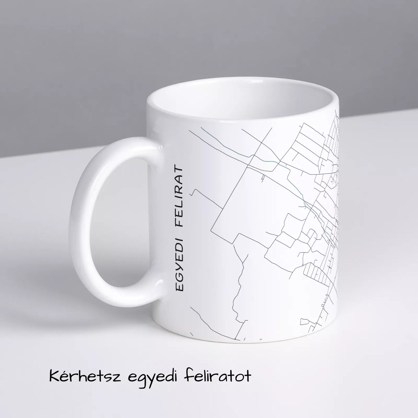 Nagykáta - Térképes bögre