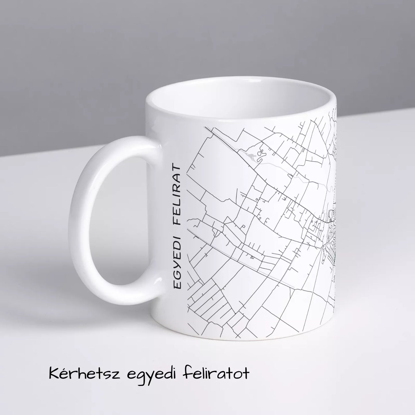 Nagykőrös - Térképes bögre