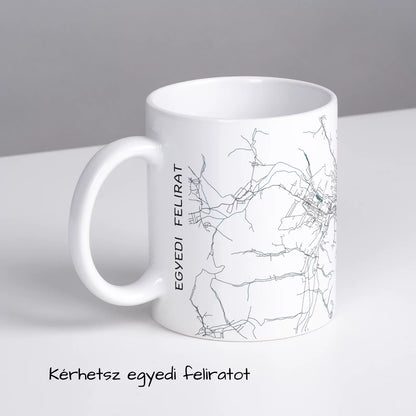 Ózd - Térképes bögre