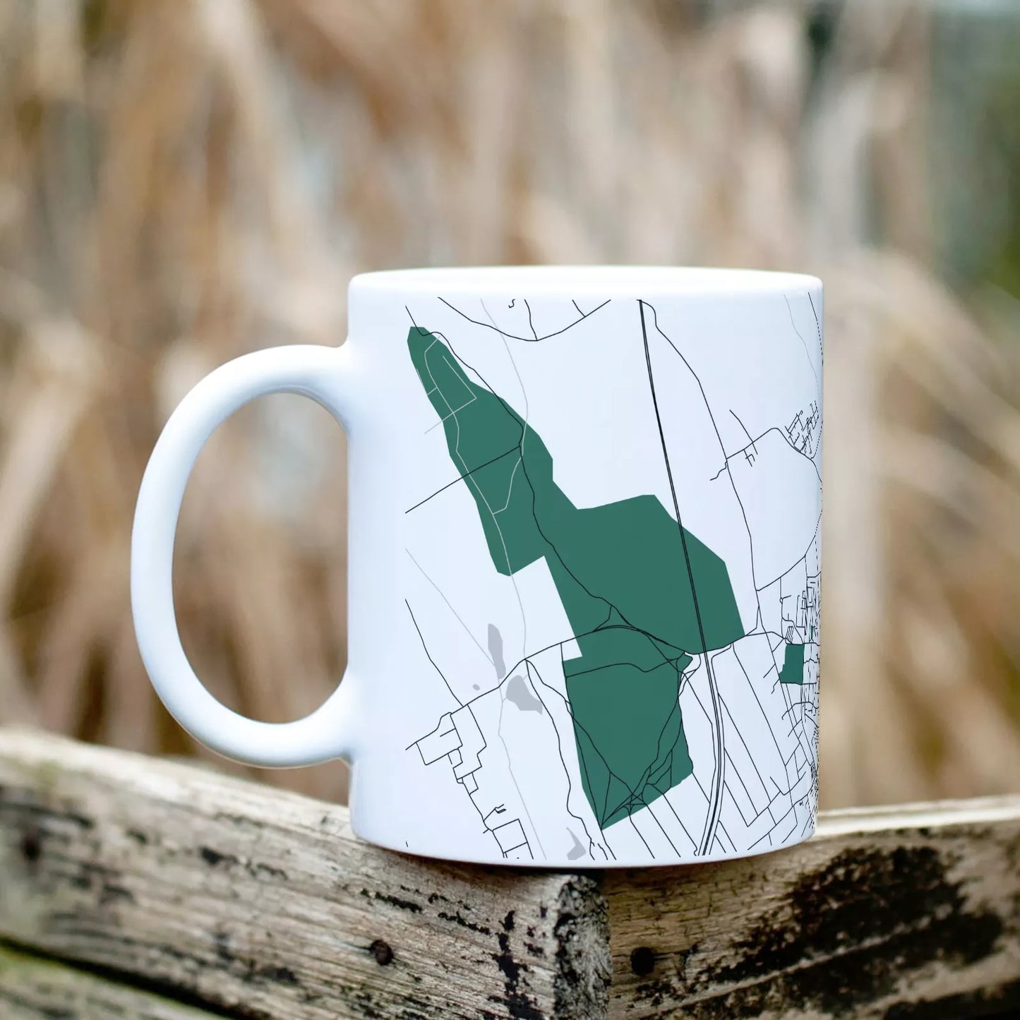 Paks - Térképes bögre