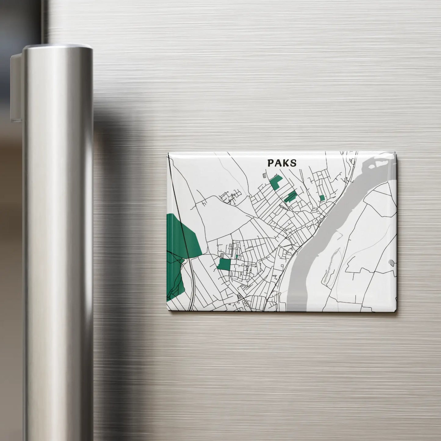 Paks hűtőmágnes