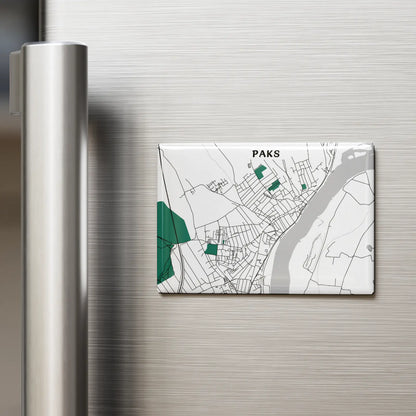 Paks hűtőmágnes