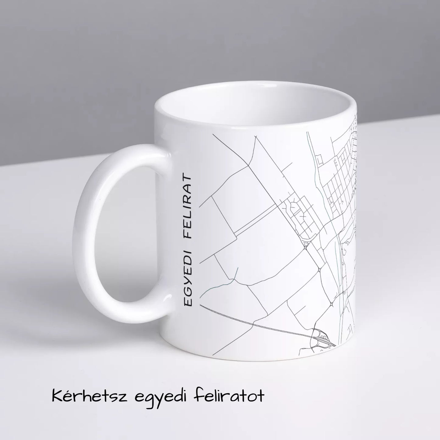 Páty - Térképes bögre