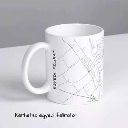 Páty - Térképes bögre