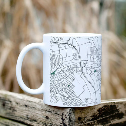 Pécel - Térképes bögre