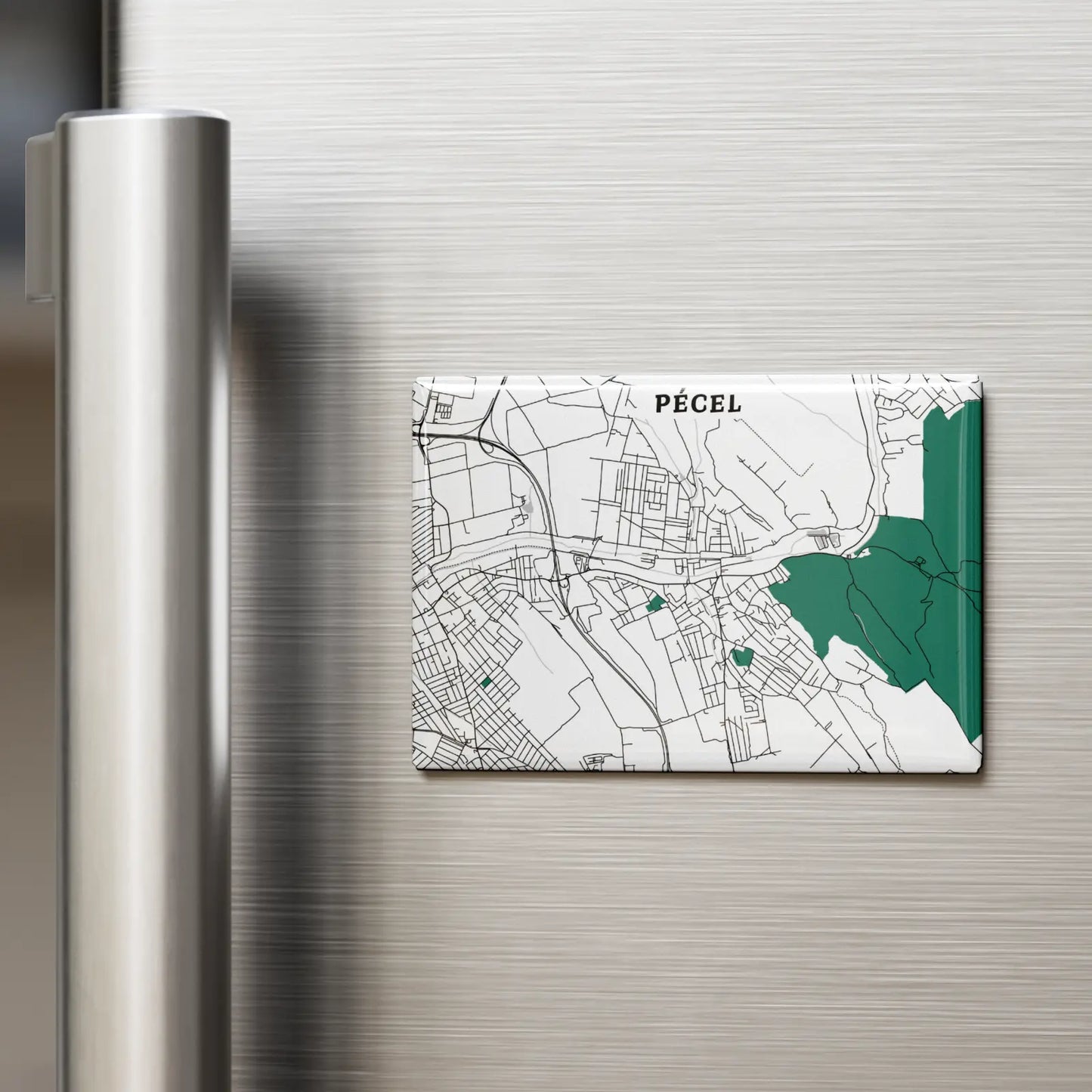 Pécel hűtőmágnes