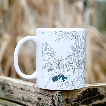 Pécs - Térképes bögre