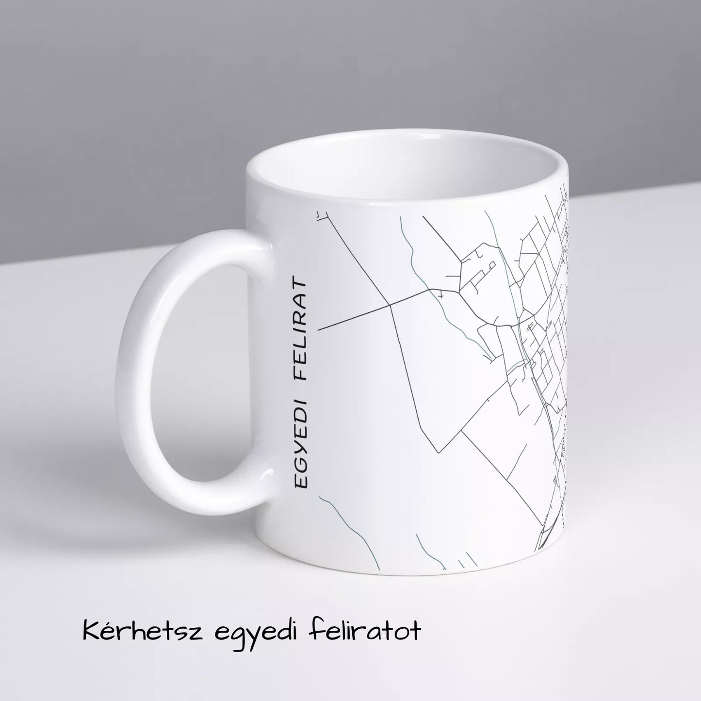 Polgárdi - Térképes bögre