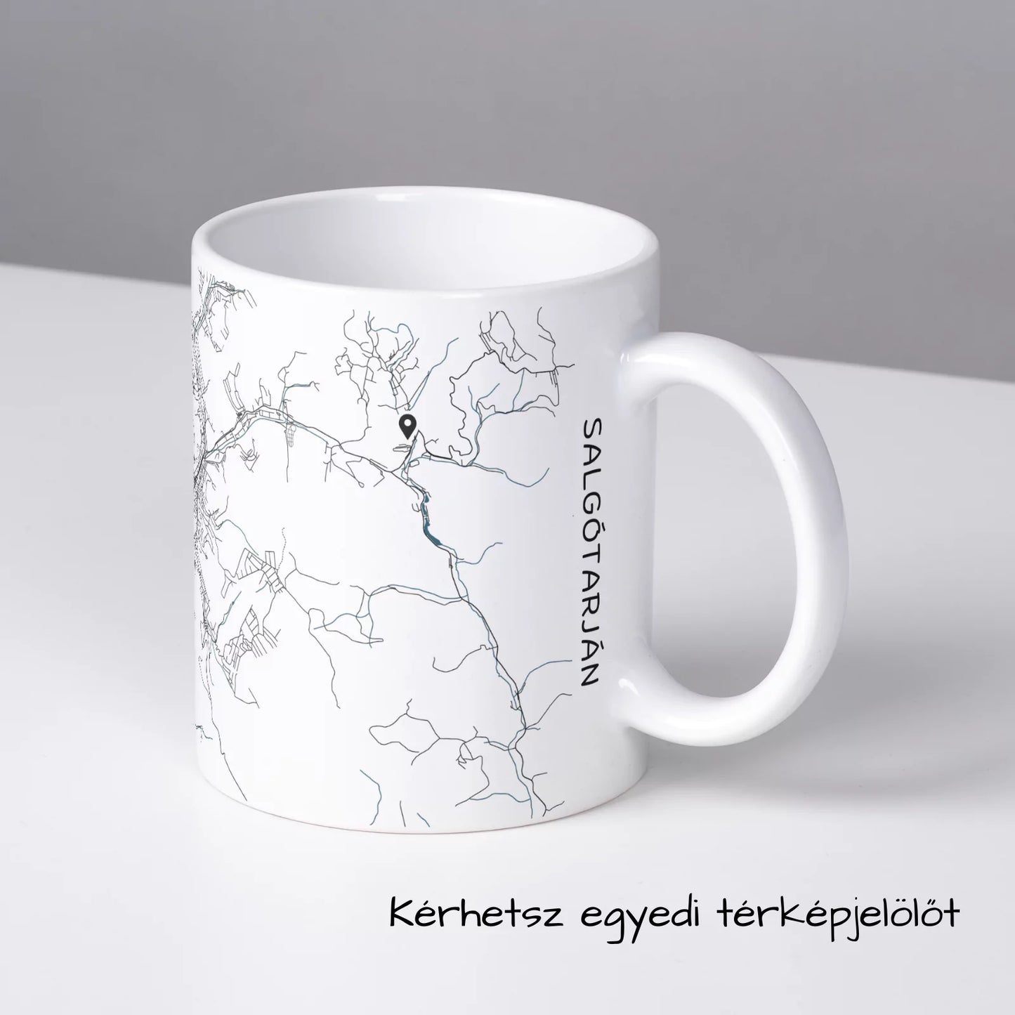 Salgótarján - Térképes bögre