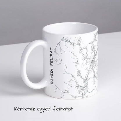 Salgótarján - Térképes bögre