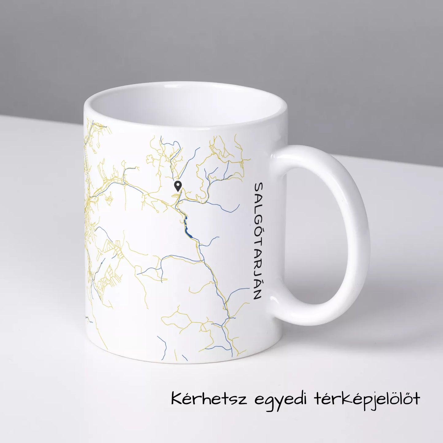 Salgótarján - Térképes bögre