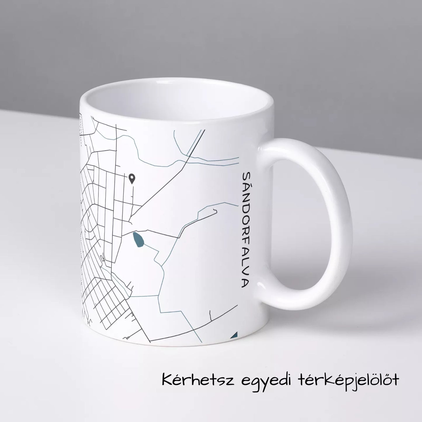 Sándorfalva - Térképes bögre