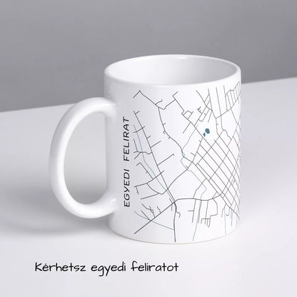 Sándorfalva - Térképes bögre