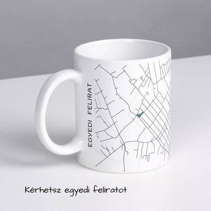 Sándorfalva - Térképes bögre