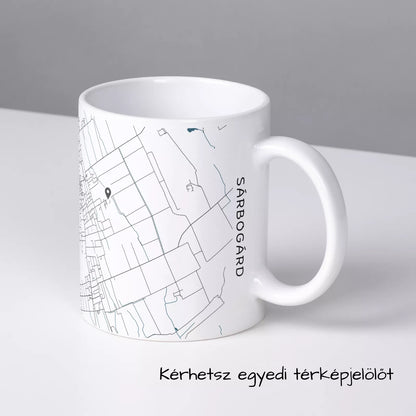 Sárbogárd - Térképes bögre