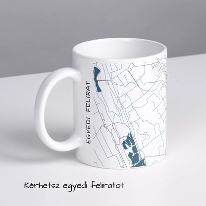 Sárbogárd - Térképes bögre