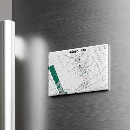 Sárbogárd - Térképes hűtőmágnes