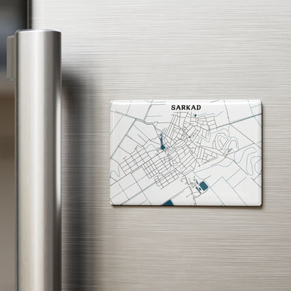 Sarkad hűtőmágnes